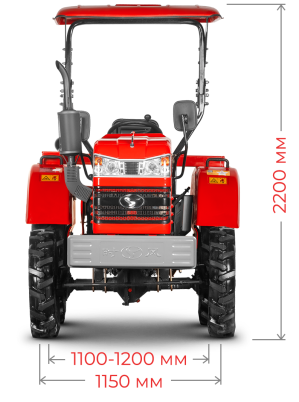 Габариты спереди